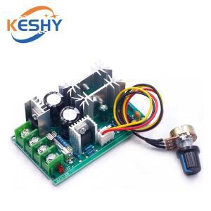 1-10PCS DC10-60V DC 모터 속도 조절기 12V 24 36 48V 고전력 드라이브 모듈 PWM 컨트롤러 20A 전류