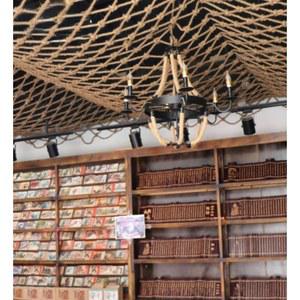 메쉬 그물 칸막이 천장 벽 파티션 계단 펜스 술집 인테리어 안전