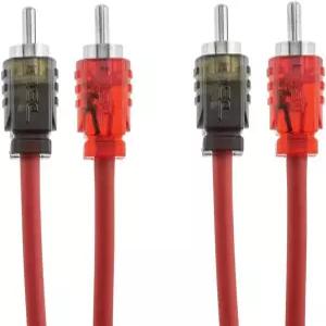 DS18 R6 울트라 플렉스 RCA 남성용 2인용 케이블 Y 스플리터 디자인 6피트