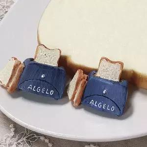 음식 모형 마그넷 토스트기