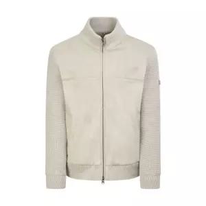 백화점 헤지스 남성 26베이지 메이페어 폭스 스웨이드 리드 점퍼 HZJU6A100I1