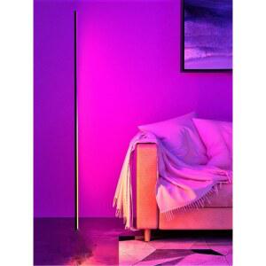 플로어램프 코너 무지개 무드등 일자 스탠드 높이 RGB 조명 1 42m