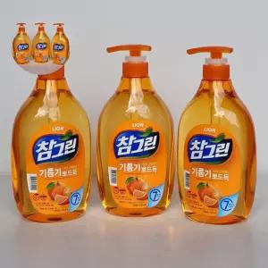 라이온 천혜향 참그린 뽀드득 용기형 3개 965ml 1kg