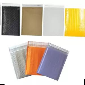 HD봉투 안전봉투 PET 에어캡 라벤더 50장 25x34cm