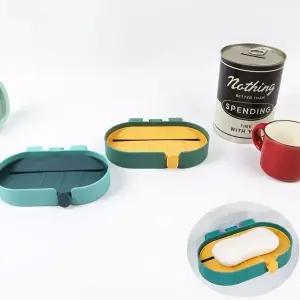 비누케이스 욕실 비누각 샤워실 1P 부착식