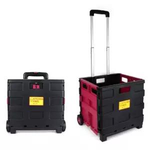 튼튼한마트카트 장보기 장바구니 구르마 (중) 와인