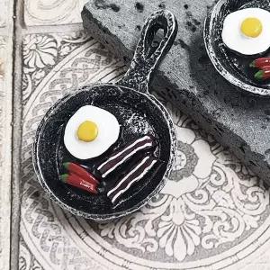 음식 모형 마그넷 후라이팬