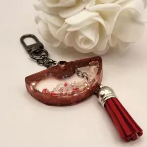 전통 부채 쉐이커 키링