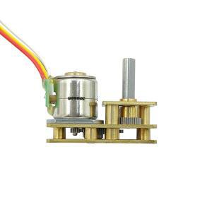 GM1024-10BY 미니  10mm 기어 스테퍼 모터 2상 4선 스테핑 풀 메탈 기어박스 반전 샤프트 정밀 제어