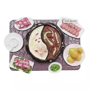 음식 모형 마그넷 훠궈