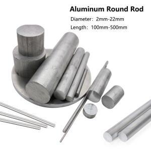 1/5pcs 2mm 3mm 4mm 5mm 6mm 8mm 10mm 12mm-22mm 직경 알루미늄 막대 금속 가공 긴 100mmto500mm 용