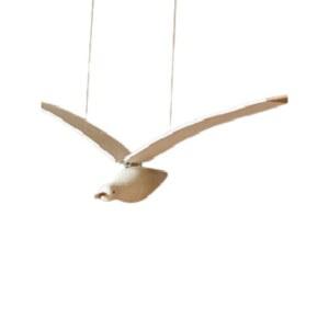 날갯짓하는 갈매기 모빌 나무 인테리어 빈티지