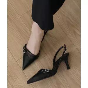 SAPPUN 렌시아 버클 스트랩 슬링백힐 5cm 7cm 5015051407 959643