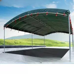 대형사이즈 차량 천막 야외 차고지 방수 간이차고