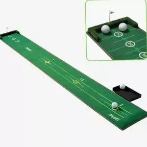 [RIZPICK]매트 퍼팅 골프 연습장비 연습 휴대용 접이식 실내 가정용