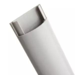 전선 몰딩 5745(A) 50x1000 반달 회색 대사이즈 2개입 전선캡 선정리몰딩