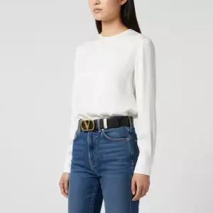 25FW 여성 브이로고 시그니처 양면 벨트 7W2T0SQ3 IYR DVX 25F)