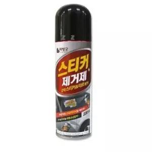 리빙굿 YQY237L3 스티커 제거제 220mL 끈끈이 얼룩 크리너 스크래퍼 스프레이 wd-40