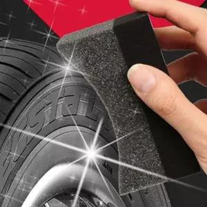 차량 JYC658C4 타이어 광택 스폰지 세정제 타이어 코팅 걸레 차량광택제 자동차타이어광택제 타