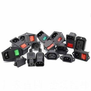 4301.0502 커넥터 퓨즈형 전원 전극 실링 15A 컨트롤러 정사각형 항공 XLR