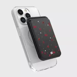 어프어프 체리 스타-BLACK(맥세이프-레더 카드지갑) - MULTI 111083