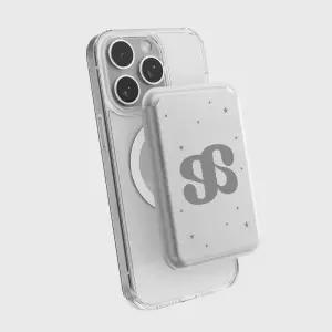 어프어프 도트 스타-SILVER(맥세이프-레더 카드지갑) - MULTI 111093