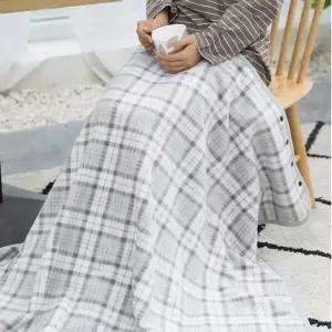 [아트박스]/다온 포근한 극세사 똑딱이 무릎 담요