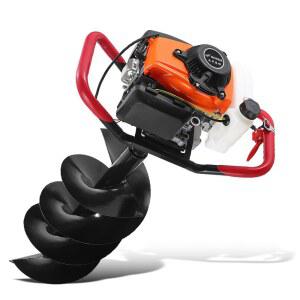 땅파는기계 2행정180CC 6CM CC 땅파는 비트 없음 2행정 드릴링 엔진