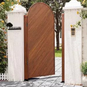 원목 대문 방부목 정원 마당 전원주택 출입문 울타리 스타일링 출입구 현관문 양문 휀스