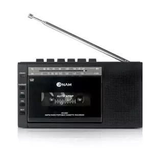 라디오 블랙 카세트 녹음기 플레이어 B아남A37 MP3