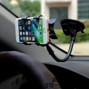1개 유니버설 360 ° 회전식 차량용 휴대폰 거치대 대시보드 마운트 조절 가능한 GPS 내비게이션 스탠드 자
