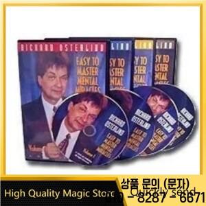 마스터하기 쉬운 정신적 기적 R. 오스터린드 4 DVD 세트 마술 트릭(고품질 상점 다운로드)