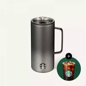 스타벅스 SS 블랙 탱크 텀블러 503ml 238931