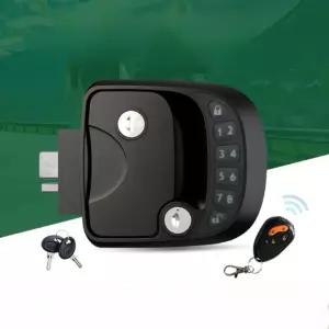 캠핑카 도어락 출입문 전자 번호키 열쇠 비밀번호 카라반 외부 기계식