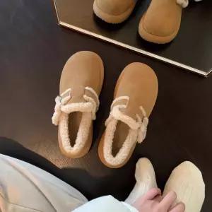 여친 미들부츠 울핏~털보온화 슬립온 스트랩 버킨스노우 부츠 도톰 기모 리얼 가죽 세무 슈즈 원픽5