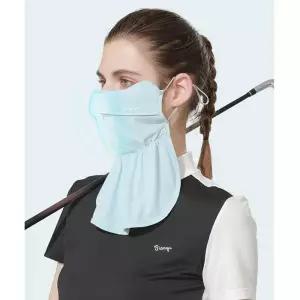 골프 자외선 차단 전면마스크 여름 목그늘막 마스크