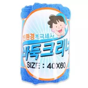 (set)극세사 바둑크리너 롤1P 블루(40x60) 10개