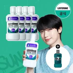 [리스테린][쿨민트250ml증정] 리스테린 헬씨 브라이트 750ml x4_