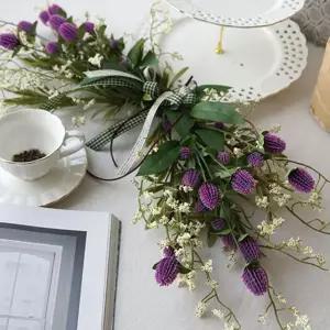 벽걸이 조화 소품 인테리어 가렌더 핸드메이드 소품