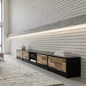 루에르 아카시아 원목 2700거실장세트 1500거실장 600협탁2개 tv장