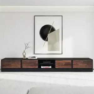 루에르 멀바우 원목 2700거실장세트 1500거실장 600협탁2개 tv장