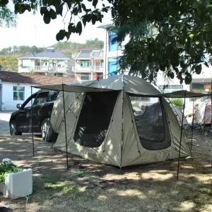 차박 도킹 차량용 텐트 SUV 자동차 뒷문 그늘 천막 캠핑 야외 CZX-675