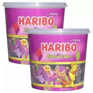 하리보 뉴해피그레이프 1kg 2개