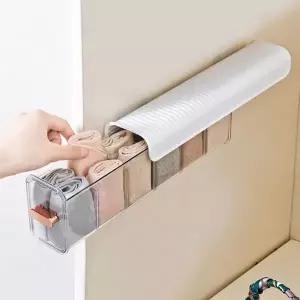 칸막이 부착식 속옷정리함 양말수납함 공간활용 팬티