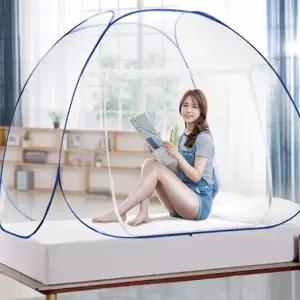 패밀리 원터치 모기장 휴대용 접이식 모기장 텐트형 야외 여름용