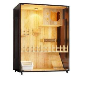 캣폴 고양이 원목 캣타워 베이직 가르르 캣하우스