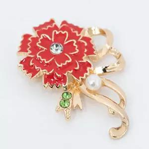 아트박스/플라워트리 카네이션 브로치 중 (케이스) 120개입 조화 어버이날