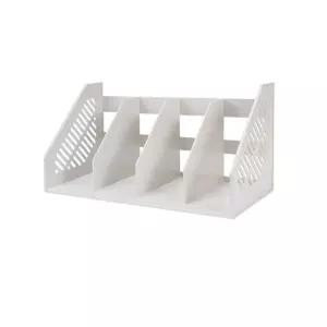 책꽂이 4단 회색 450x210x225 1p 교과서 책 서류 파일