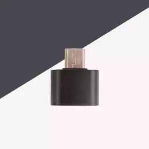 핸드폰 OTG 변환 젠더 5핀(M) USB(F) 변환 젠더 블랙
