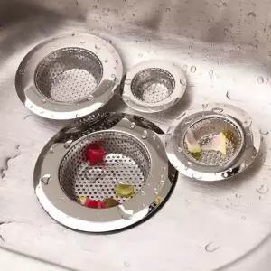 스텐 배수구 거름망(특소-5cm) 싱크대 거름방 음식물 쓰레기 하수구 구망 대망
